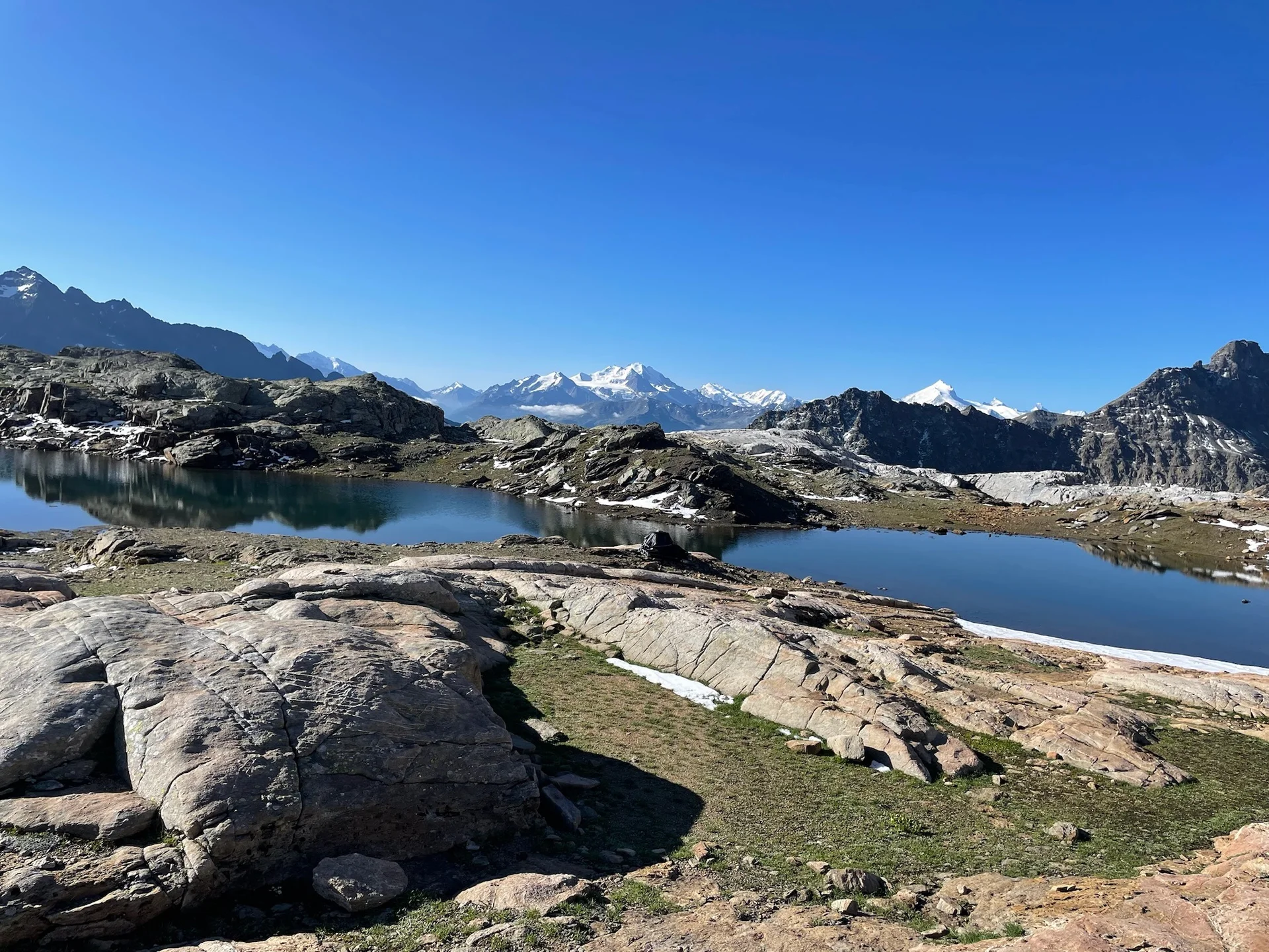 Proposal landscape in the Swiss Alps